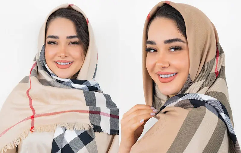 خرید و ویژگی های روسری باربری دلورا گالری