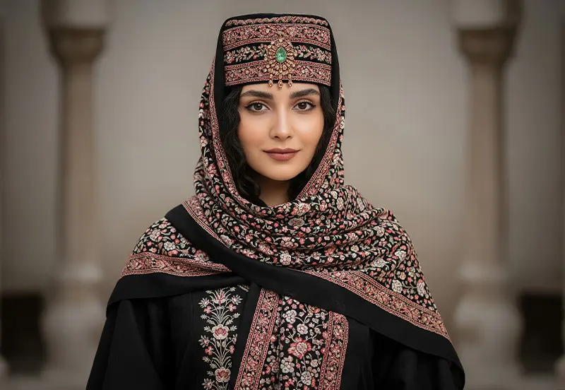 روسری در زمان قاجار