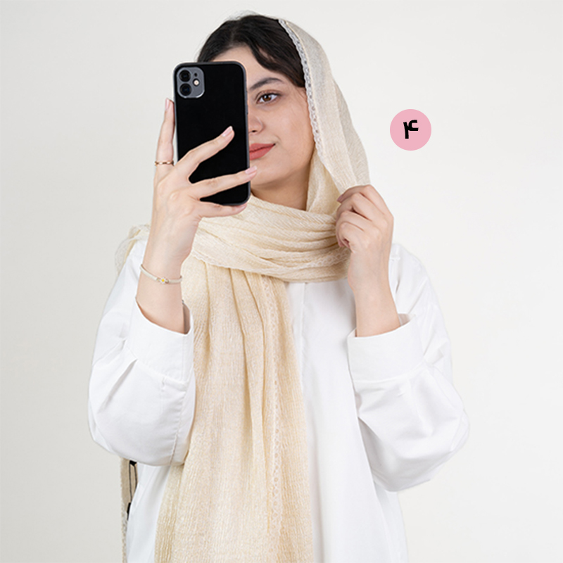 شال حاشیه گیپور مجلسی