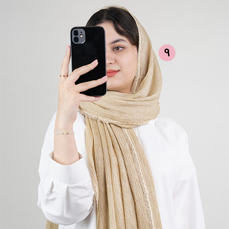 شال حاشیه گیپور مجلسی